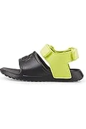 PUMA Unisex barn Divecat V2 Injex Inf strand- och poolskor, svart citron Sherbert - 25 EU