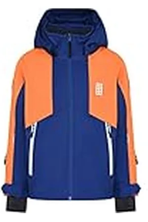 LEGO Wear Wear Unisex pojkar skidjacka vinterjacka 12 000 vattenpelare andas Lwjested 705 regnjacka, , 165 EU