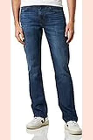 7 for all Mankind Herr JSMS83L0 Jeans, Mid Blue, normal