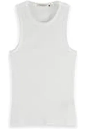 Scotch&Soda Dam Core Rib Racer Tank Top, , L