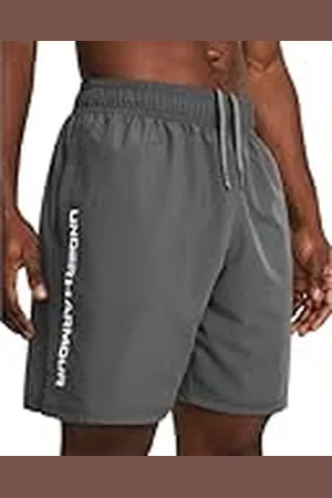 Under Armour UA vävda grafiska shorts för män, ultralätta gymshorts för män, svettabsorberande och snabbtorkande löparshorts, , M