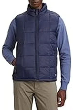 Dockers Herr nylon lätt quiltad väst, , XS