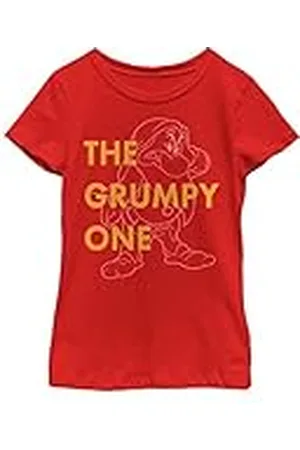 Fifth Sun Disney One Grumpy Dvärg T-shirt för flickor, , M, , M