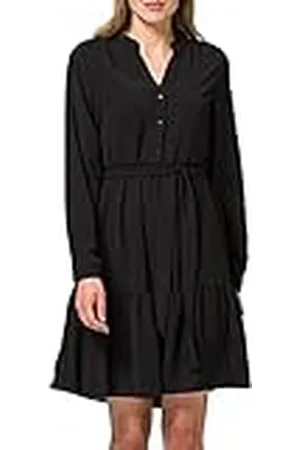 SELECTED Kvinna klänning bälte Henley V-ringad, , 38