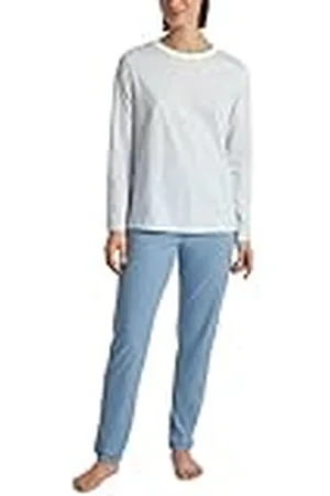 Calida Bomullsränder pyjamas oändlig skick, storlek 36–38, Endless Sky, 36-38