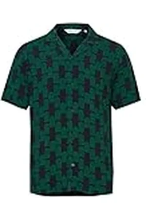 Casual Friday Herr CFAnton 0072 SS RC tryckt skjorta skjorta, , XL, , XL