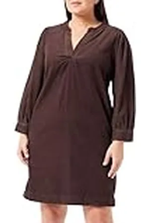 Kaffe Damklänning Corduroy Above Knälängd V-notch neck 3/4 ärmar, , 40