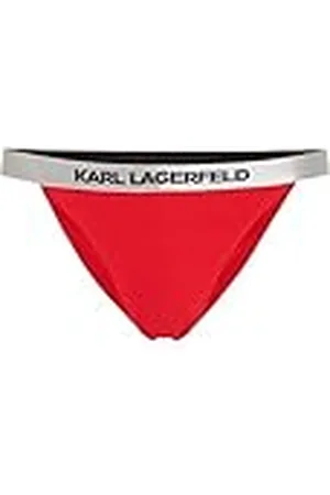 Karl Lagerfeld Logotyp bikini botten W/elastisk, , XS, , XS