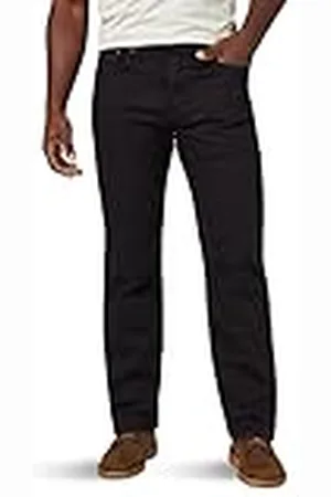 Wrangler Herrjeans i klassisk 5-ficksstil, med avslappnad passform med viss stretch, 32W / 32L
