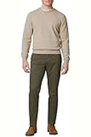Hackett C Kinesiska Kensington Byxor, (Khaki), 40W / 32L, , 40W / 32L