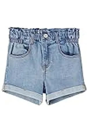 NAME IT Nkfbella Dnmtazza Hw Shorts Noos Denim, , 116 cm