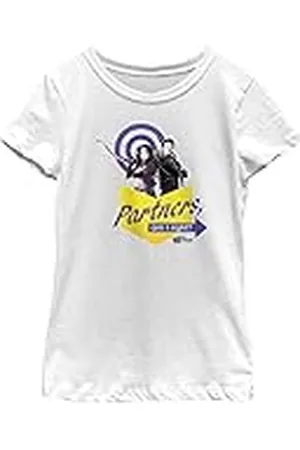 Fifth Sun Marvel Hawkeye Partners Badge T-shirt för flickor, , M, , M