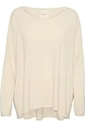 Part Two Dam, lös passform, båt, hals, Batwing Slim Sleeve Inset tröja, , M, , M