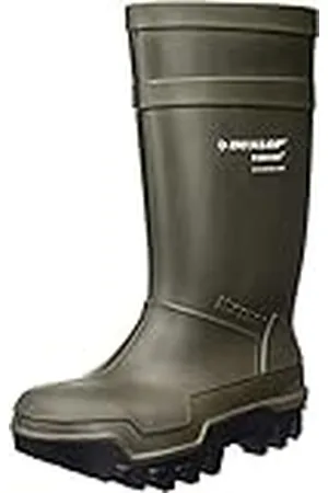 Dunlop C662933 S5 THERMO+ GRÖN 9 gummistövlar för vuxna unisex, , 42 EU