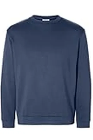 SELECTED Slhemanuel Soft Crew Neck Sweat Noos, , XXL