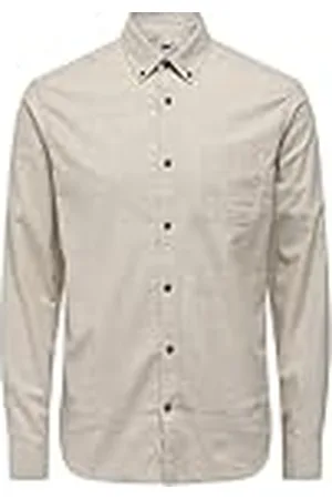 Only & Sons Onsroad Life Reg Melange Ls skjorta långärmad skjorta, , L