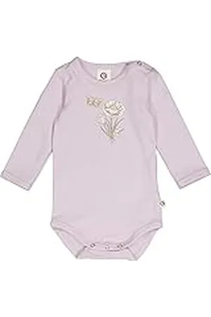 Müsli Av grön bomull baby flicka krokus tryck L/S kroppsbas lager underkläder, , 62 cm