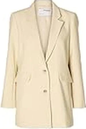 SELECTED Slfrita Ls Relaxed Blazer Birch Noos, , 40