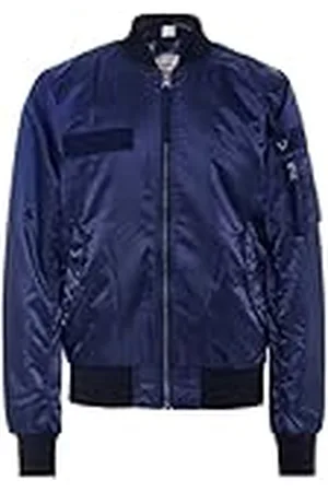 True Religion Herr solid bomber Night Blue jacka