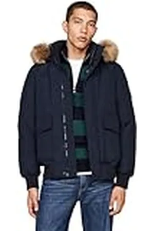Tommy Hilfiger Herr Rockie Down BOMBER MW0MW37412, Bomberjacka, Blå, XXL, , XXL
