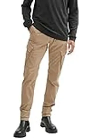 TOM TAILOR Tapered cargobyxor för män, , 3XL