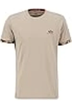 Alpha Industries Upprullad ärm T-jacka, Desert Camo, XS, , XS