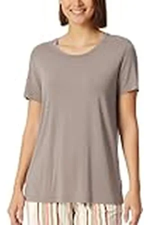 Schiesser Dam sovskjorta kortärmad modal mix + relax pyjamastopp, , 36, , 36 SE