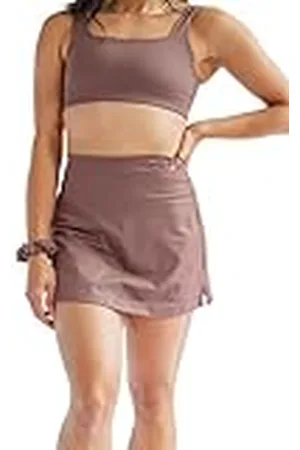 GIRLFRIEND COLLECTIVE Women’s Sports Skirt High-Rise, Running Skirt, High-Waist Skirt for Tennis and Fitness, Gym and Workout Skirt, Summer skirt with pockets