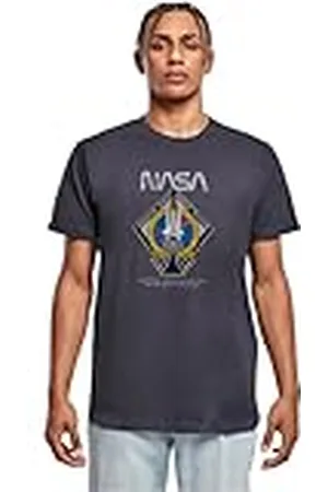 Merchcode Herr T-Shirt NASA – STS135 T-Shirt, normal passform, 100% bomull, , M