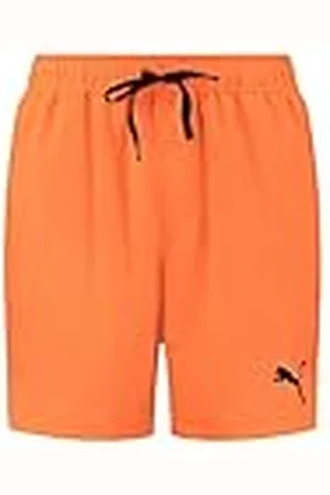 PUMA Unisex lös passform, shorts, ljust orange, M, , M