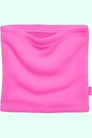 Playshoes Unisex fleece-tubhalsduk mjuk rund halsduk lämplig för kalla dagar, ROSA, One size