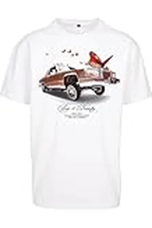 Mister Tee Unisex T-shirt Pimp a Butterfly oversize Tee White 5XL, , 5XL
