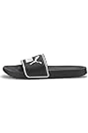 PUMA Unisex Leadcat FTR dusch och badskor, Svart Black Team Guld Vit, 48.5 EU