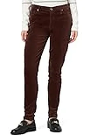 7 for all Mankind HW Skinny Velvet Chicory Coffe