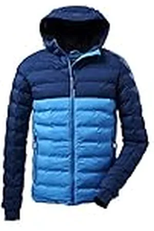 Killtec Kow 153 Mn quiltad jacka/skidjacka med huva och snöfångare för män