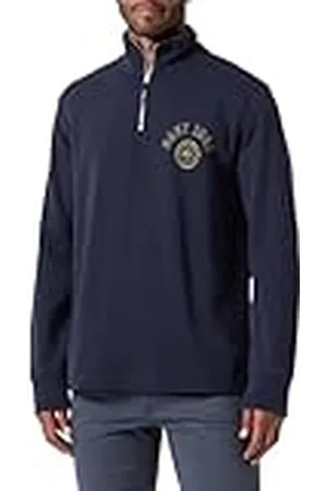 GANT Graphic Sweatshirt för män med halvlång dragkedja, , L
