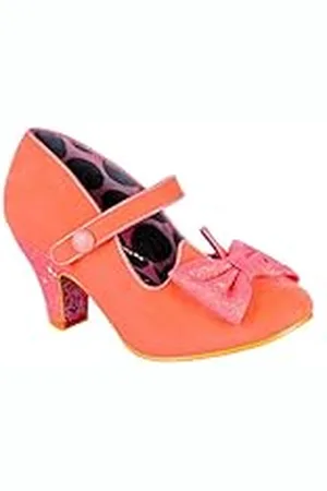 Irregular Choice Oregelbundet val dam Piccolo bred passform Mary Jane platt, , 5 UK Wide