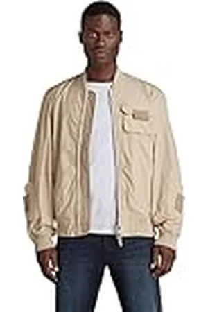 G-Star RAW Bröstfickor poplin bomberjacka för män, , XL