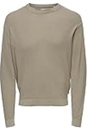 Only & Sons ONSTONY DS 12 LS Waffle Crew Knit, , XXL