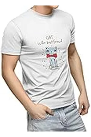 Bonamaison TRTSNW100073-S T-shirt, vit, S unisex-vuxen, , S