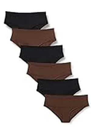 Amazon Hipsterunderkläder för kvinnor (finns i plusstorlek), paket med 6, , 1X