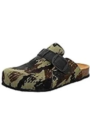 Think! Herr WOLFI_3-000292 hållbar pantolette clog tofflor, 9000 ROSMARIN/Kombi, 40 EU