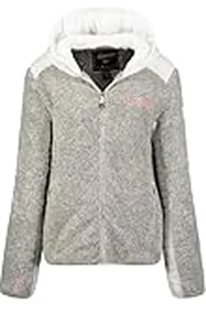 Geographical Norway Theylor dam varm fleece för kvinnor, varm dragkedja, höst, vinter, vår, varm, dam, långärmad, mjuk päls, komfort, utomhus ( 2XL), , XXL