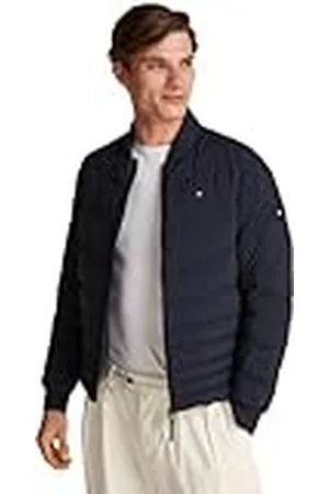 Tommy Hilfiger Herr MIX QUILT BOMBER MW0MW37640 andra jackor, blå, M, , M