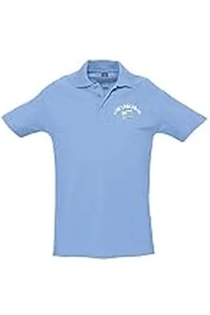 Supportershop Rugby Polo Uruguay blå himmel rugby polo Uruguay blå himmel blandad