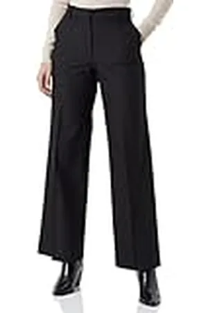 SELECTED Damer SLFELIANA HW Wide Pant N NOOS, , 36W x 32L