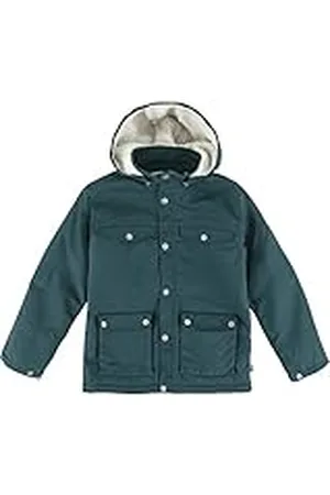 Fjällräven Unisex Baby Kids Greenland vinterjacka jacka, bergsblå, 6 år, , 6 År