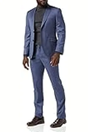 Hackett Herr Plain Wool Twill B Cc Business Suit Jacka, , 50