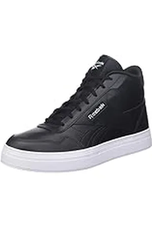 Reebok Court Advance Bold High Sneaker för kvinnor, Core Footwear vit kärna svart, 36 EU