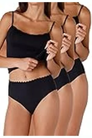 Lovable En hög midja osynlig komfort bomullsshorts (3-pack) dam, , L-XL